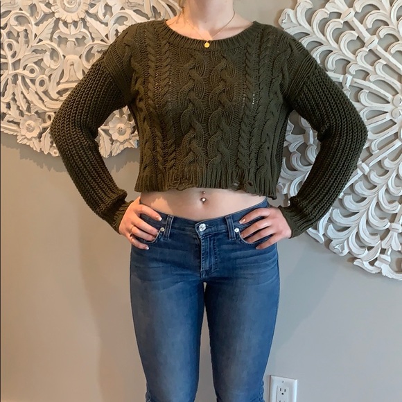 Garage Distressed Sweater - Picture 2 of 2